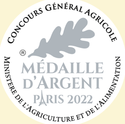 Médaille d'argent au concours général agricole 2022 à Paris 